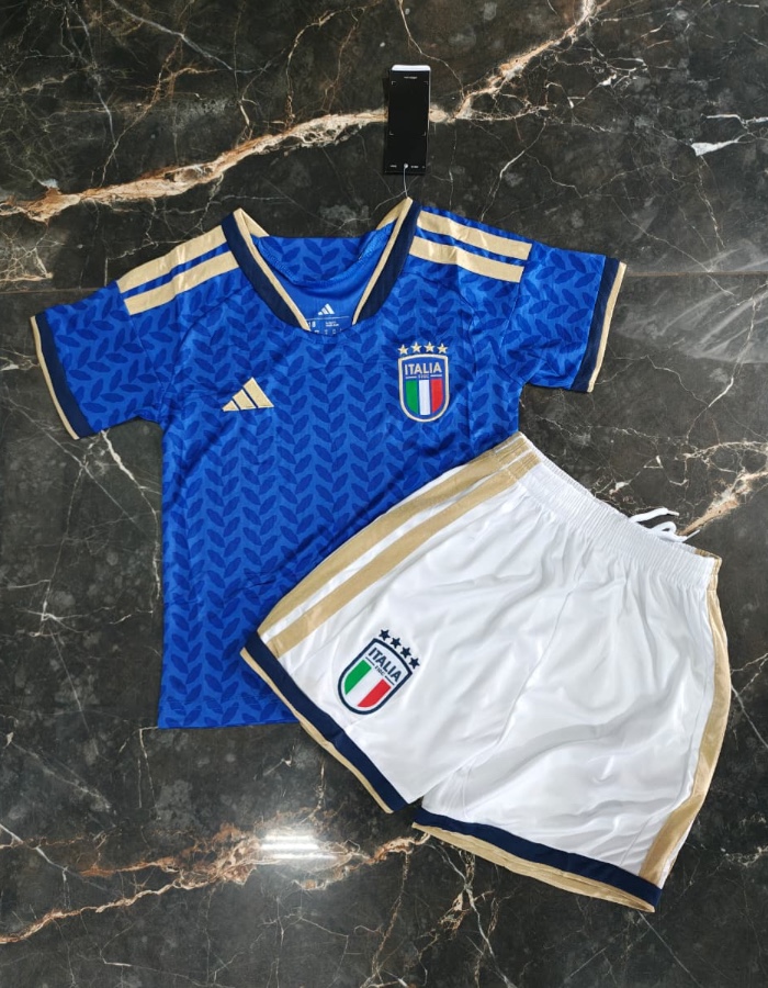Conjunto Itália infantil azul 