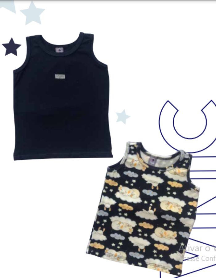 KIT REGATA MASCULINO LIVNIC