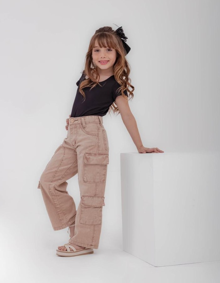 CALÇA FAST COLOR INFANTIL DESGRADEADA