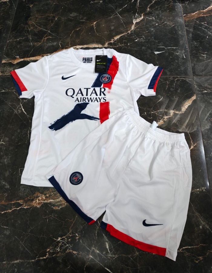 Conjunto infantil psg branco 