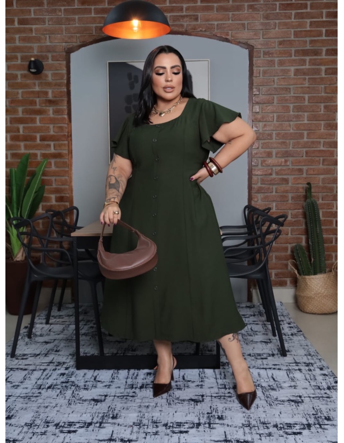 VESTIDO PLUS Cacau 