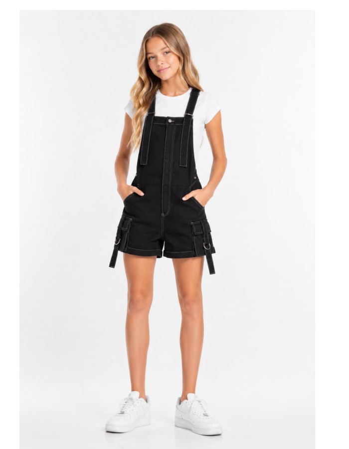MACACAO DE SHORT BOLSOS CARGOS COM FIVELA