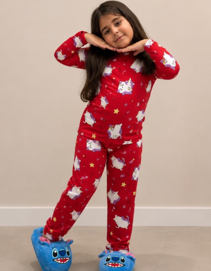 PIJAMA MARINA BLUSA LONGA