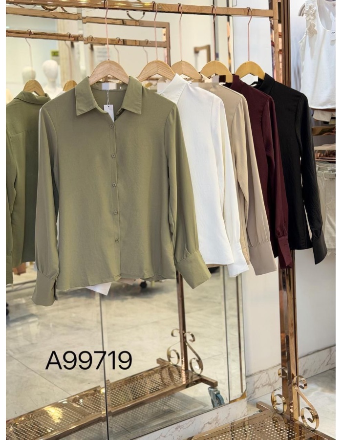 blusa crepe seda