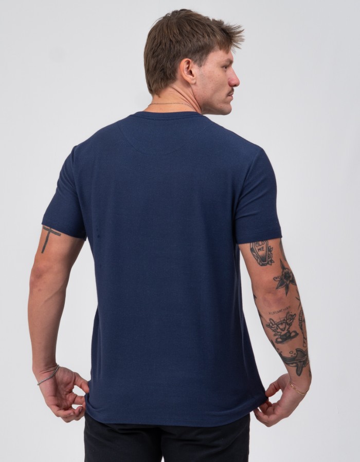 Produto t-shirt-texture-marinho 3