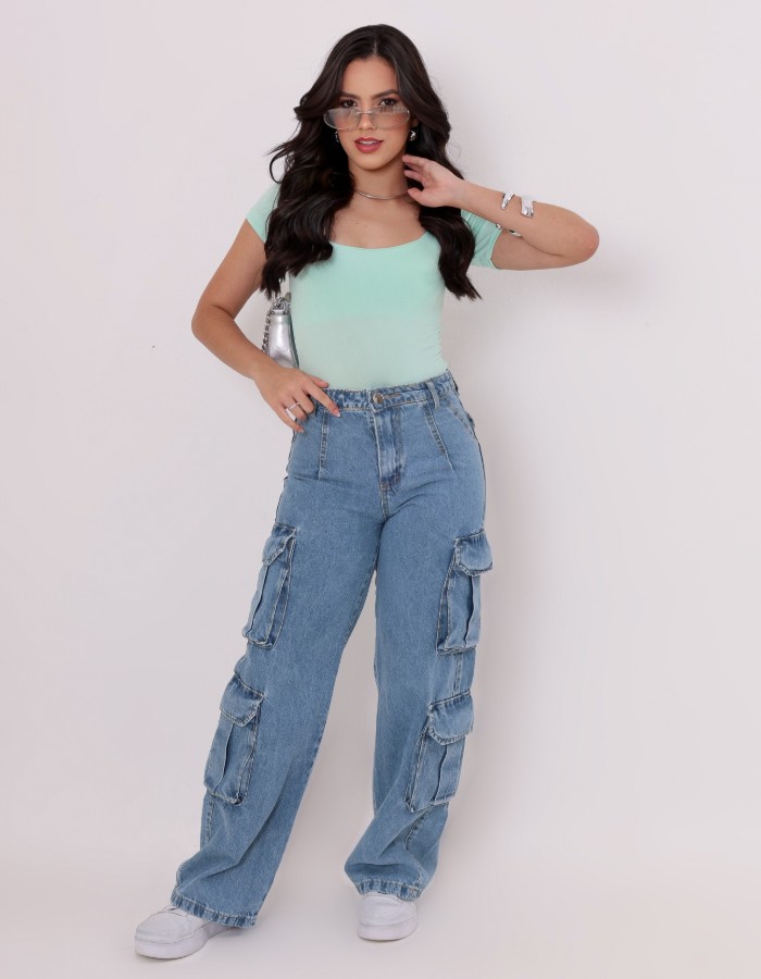 CALÇA JEANS 