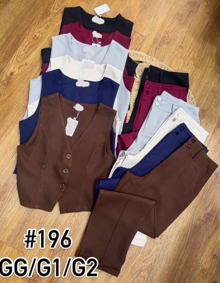 CONJUNTO PLUS SIZE ALFAIATARIA PREMIUM