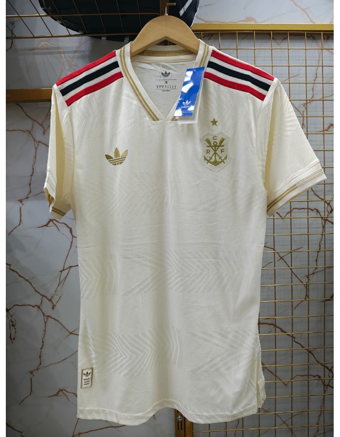 Camisa flamengo dourada jogador 25/25