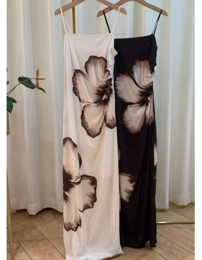 Vestido Alça Flor