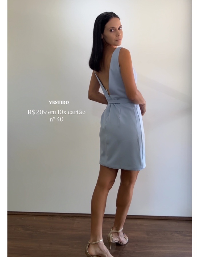 VESTIDO CURTO
