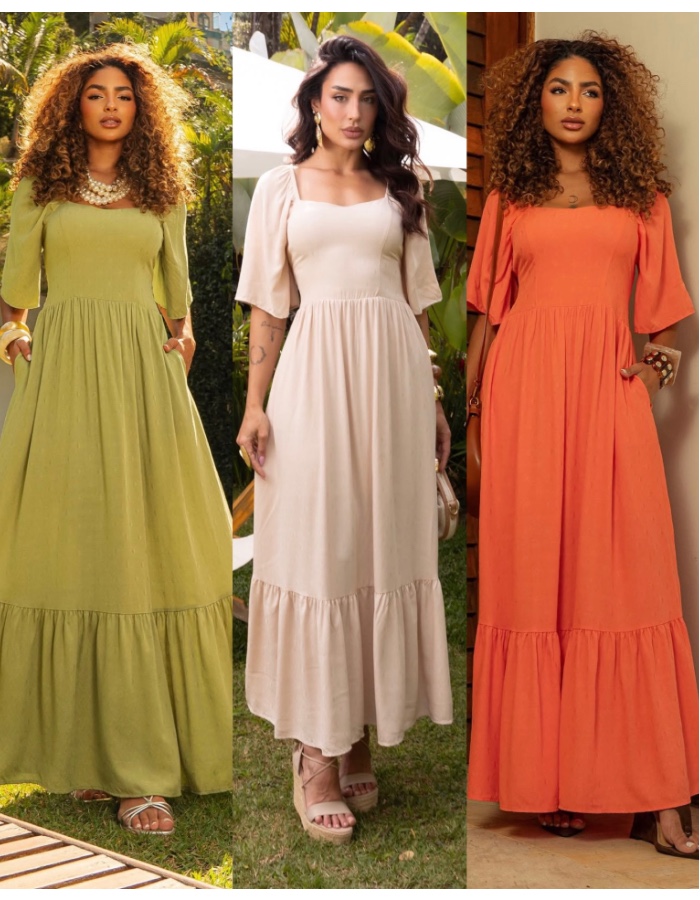 Vestido Longo Edilene