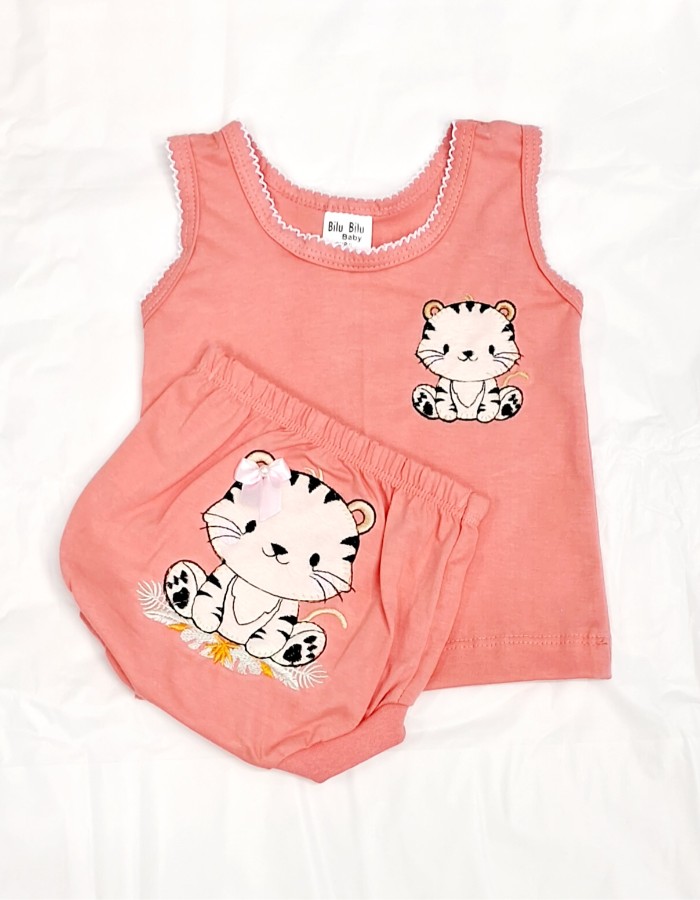 CONJUNTO CAMISETA COM TAPA FRALDA BILU