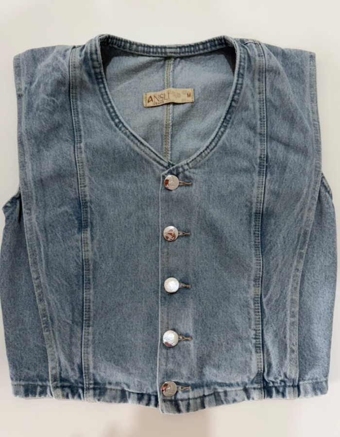 COLETE JEANS CLARO