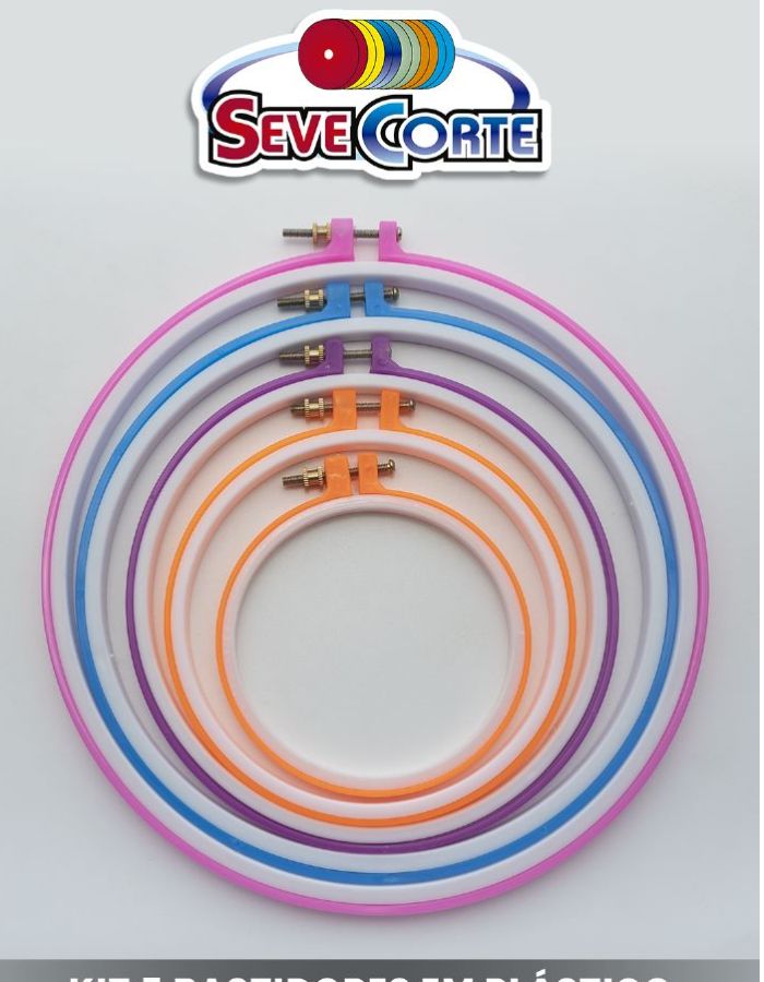 KIT BASTIDOR PLASTICO COLORIDO 