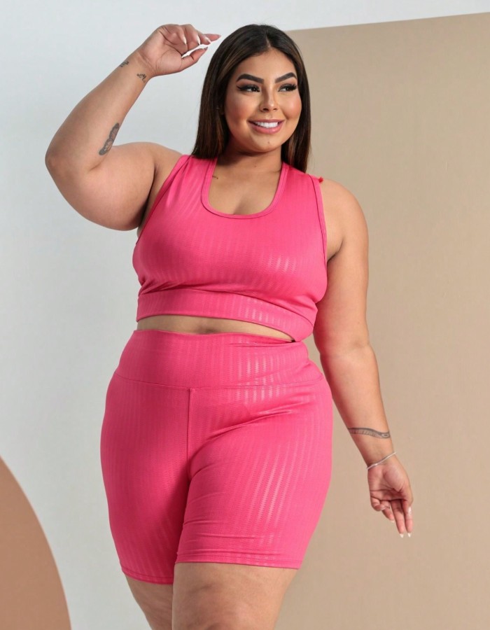CONJUNTO FIT CURTO PLUS SIZE SIRRÊ
