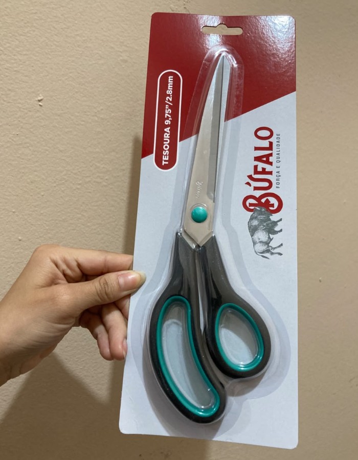 TESOURA BUFALO 9,75'' POLEGADAS - 1 UNIDADE