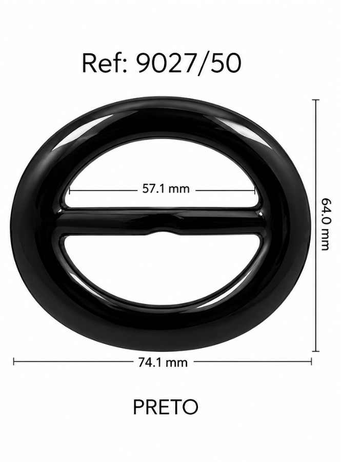 FIVELA 9027 OVAL 50MM 1 UND 