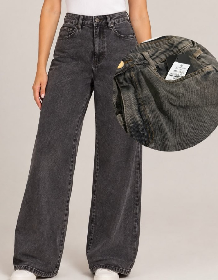 CALCA WIDE LEG SLIM