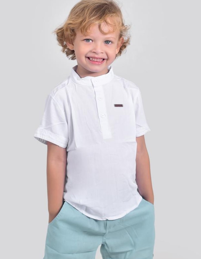 CAMISA GOLA PADRE PREMIUM 1 AO 10 - OFERTA