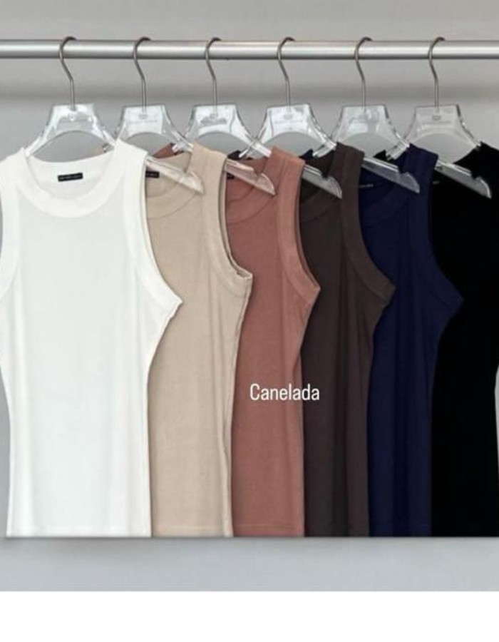 BLUSA CANELADA