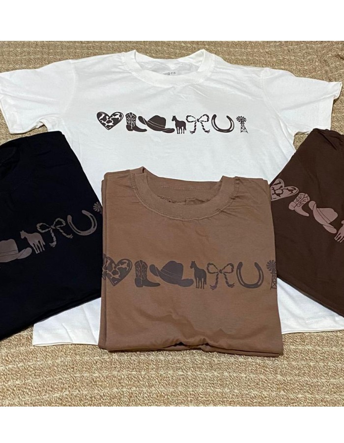 T-SHIRT COWGRIL