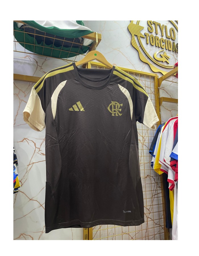 Camisa flamengo marrom treino 26/27