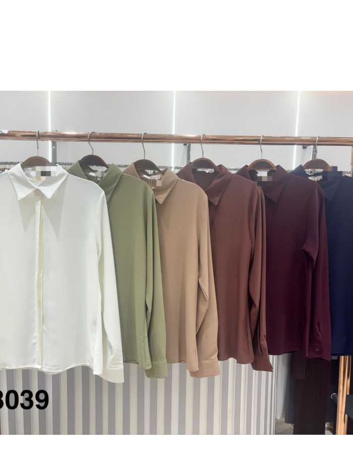 Blusa básica social Mariele 