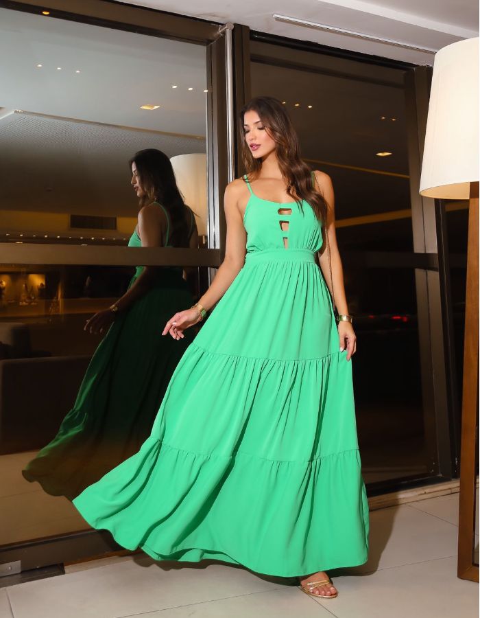 VESTIDO LONGO DAHLIA