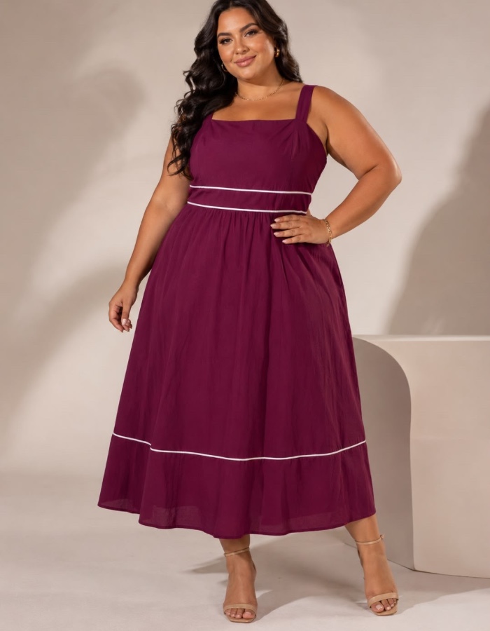 Vestido Plus Livia