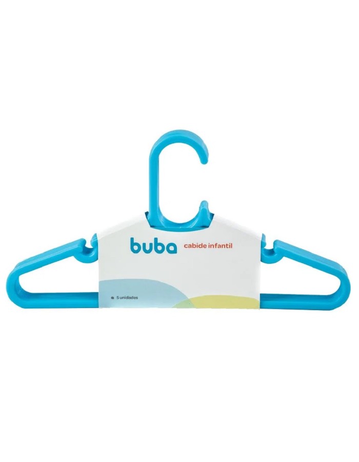 KIT DE CABIDE INFATIL BUBA COM 5 UNIDADES