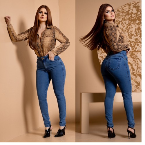 CALÇA FEM. SLIM