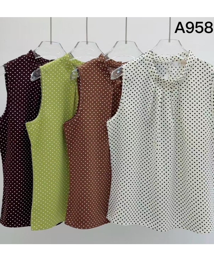 BLUSA CREPE SEDA ESTAMPA POA