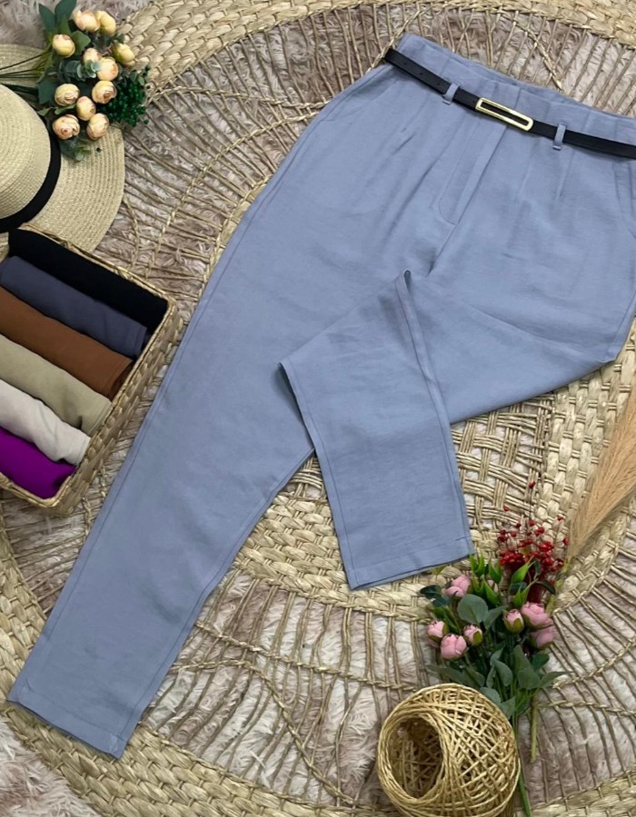 CALÇA TECIDO MARNTE