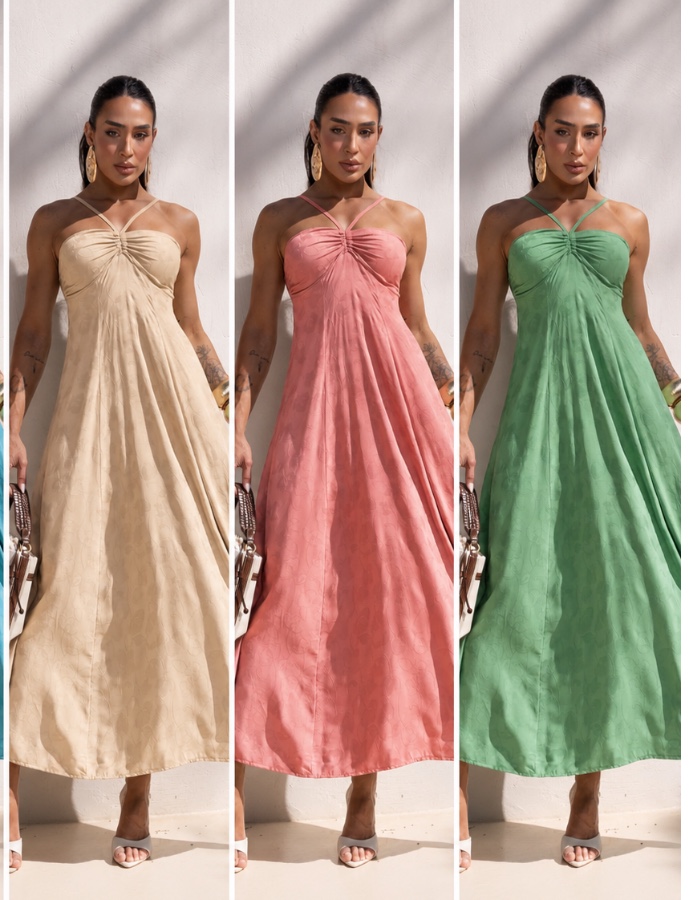 Vestido Longo Virgínia 