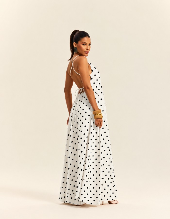 VESTIDO LONGO EM POÁ