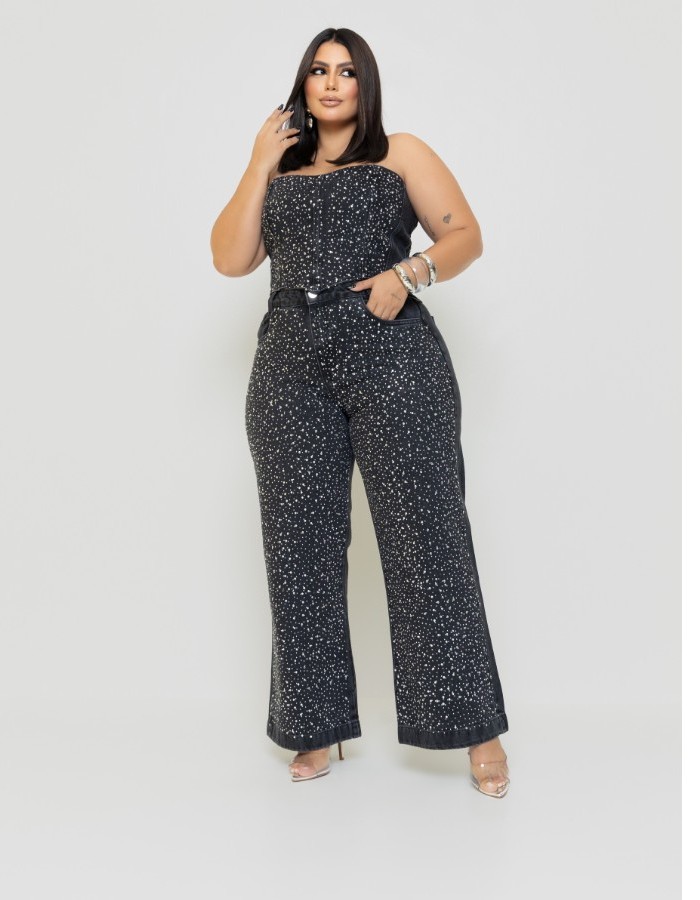 CALÇA PLUS 100% 