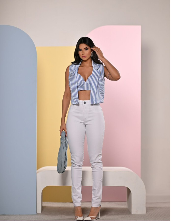 CALÇA SKINNY FEMININA