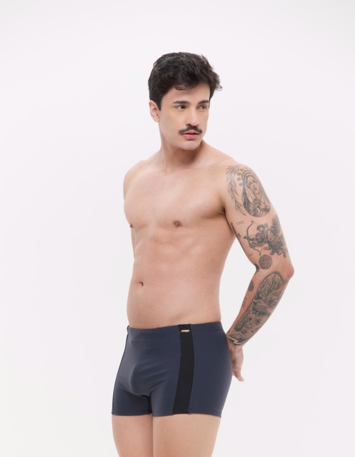 SUNGA BOX ADULTA COM DETALHE- SOLARIA