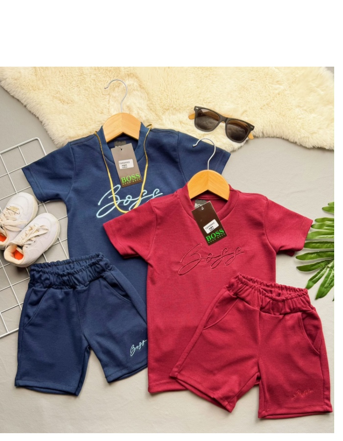 Conjunto malhao mauricinho BOSS