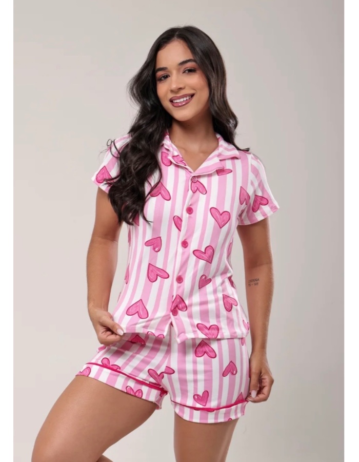 Baby doll americano estampado 