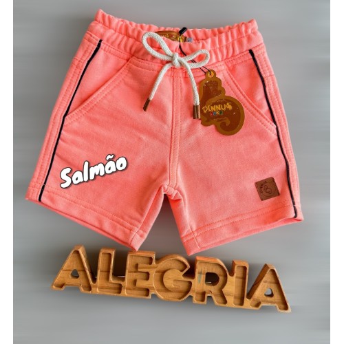 BERMUDA salmão com friso lateral