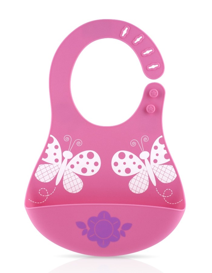 BABADOR DE SILICONE COM PEGA MIGALHAS NUBY