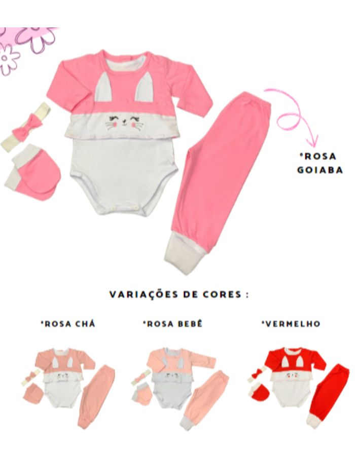 PAGAO FEM COELHA 2080 ELIEL BABY