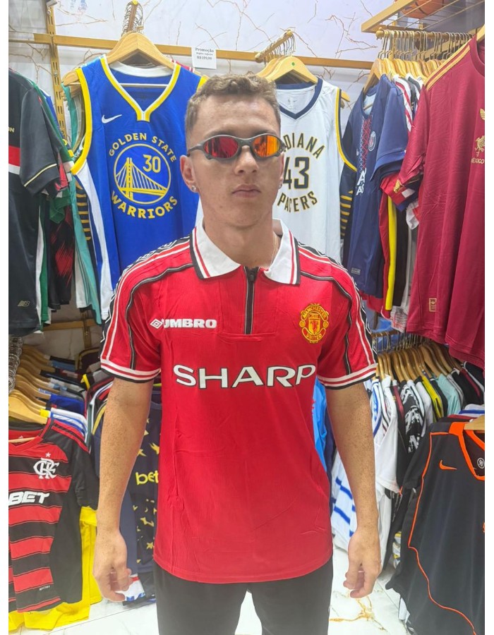 Camisa Manchester United retrô 98/99