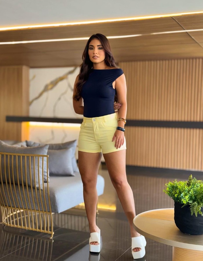 SHORT CURTO COR
