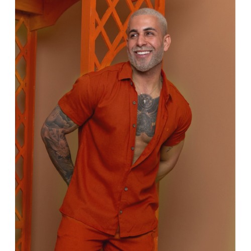 Camisa linho verano