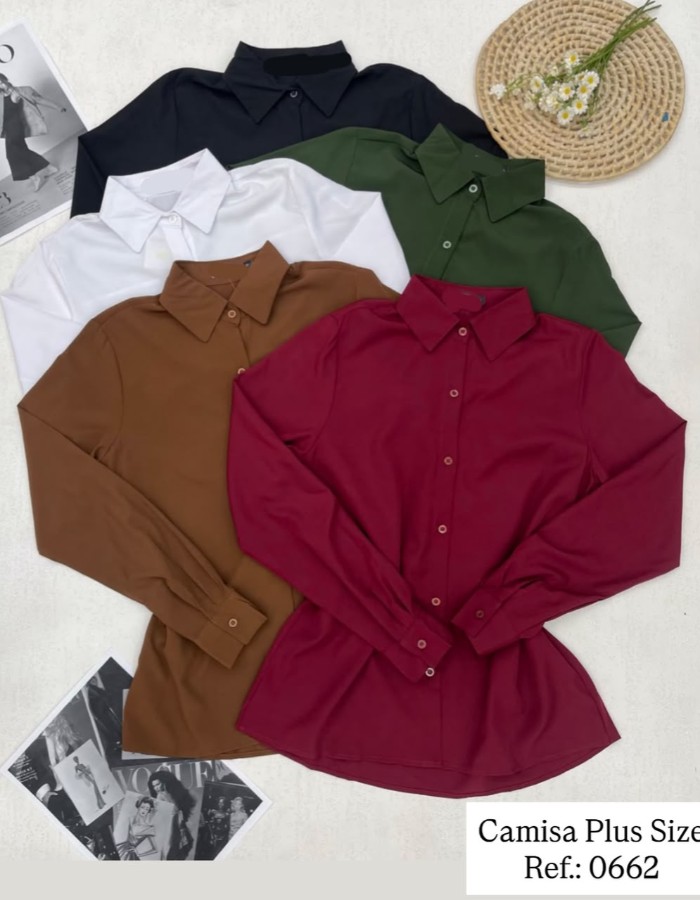 CAMISA PLUS SIZE VERÔNICA 