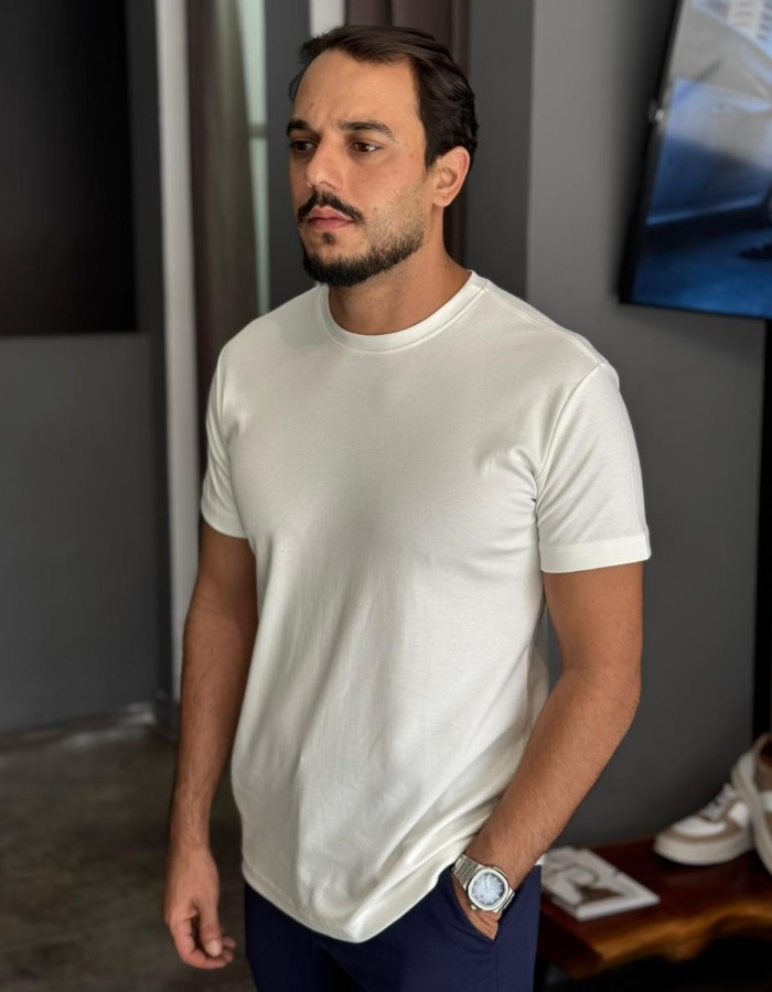 SUEDINE GOLD OFF WHITE