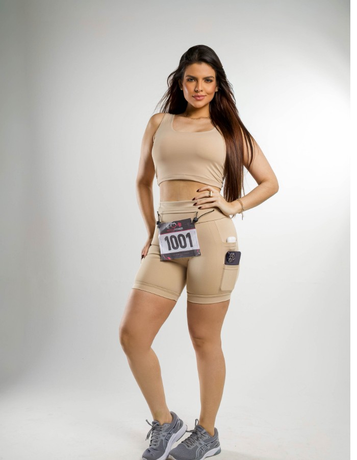 CROPPED BASIC FIT EM POLIAMIDA