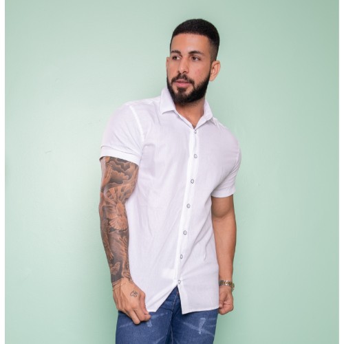 Camisa linho deluxe 